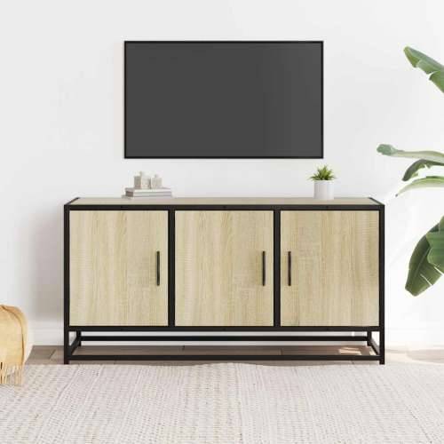 TV ormarić Sonoma hrast 100x35x50 cm Konstruirano drvo i metal - sonoma hrast 1 Cijena
