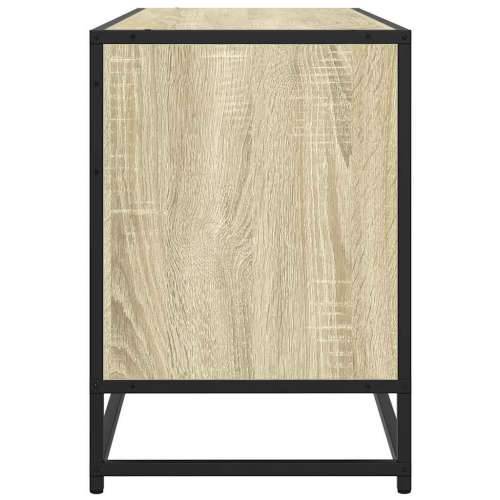TV ormarić Sonoma hrast 100x35x50 cm Konstruirano drvo i metal - sonoma hrast 1 Cijena