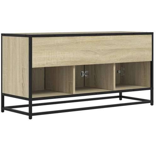 TV ormarić Sonoma hrast 100x35x50 cm Konstruirano drvo i metal - sonoma hrast 1 Cijena