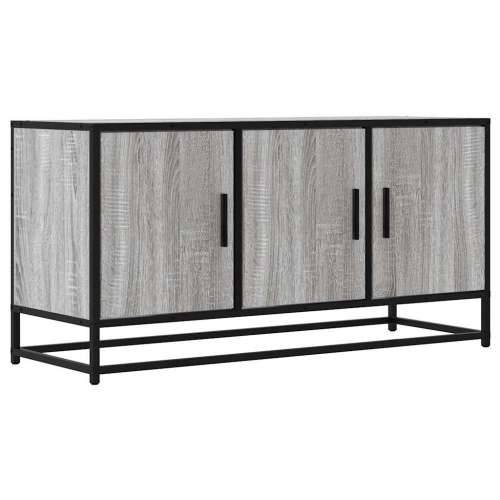 TV ormarić sivi Sonoma 100x35x50 cm Konstruirano drvo i metal - Sivi hrast sonoma 1 Cijena