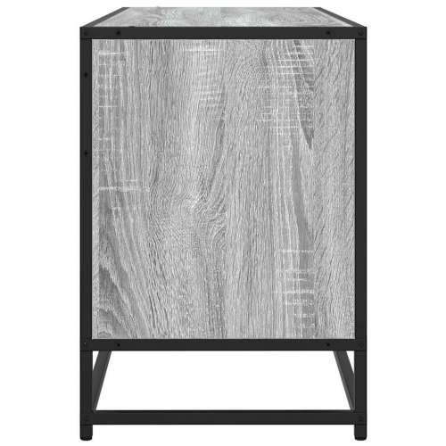 TV ormarić sivi Sonoma 100x35x50 cm Konstruirano drvo i metal - Sivi hrast sonoma 1 Cijena