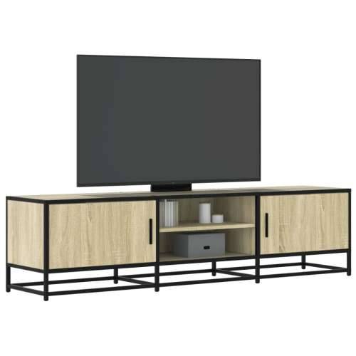 TV ormarić Sonoma hrast 160x35x41 cm Konstruirano drvo i metal - sonoma hrast 1 160 cm Cijena