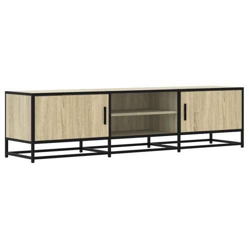 TV ormarić Sonoma hrast 160x35x41 cm Konstruirano drvo i metal - sonoma hrast 1 160 cm Cijena