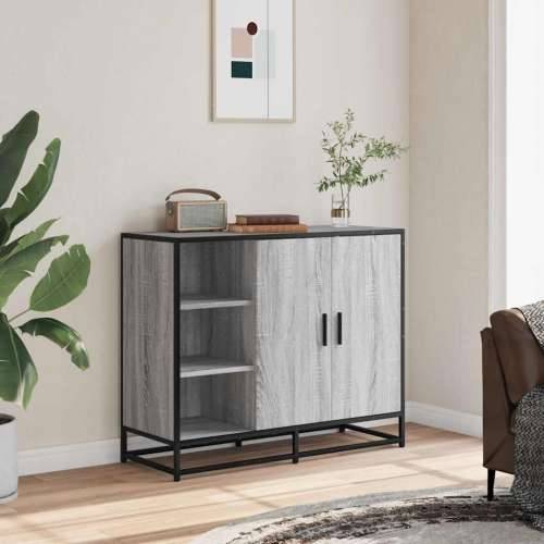 Komoda Siva Sonoma 92x35x76 cm Konstruirano drvo - Sivi hrast sonoma 1 Cijena