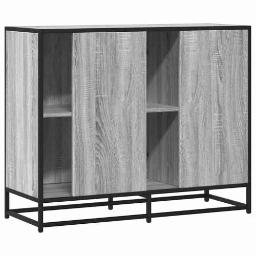 Komoda Siva Sonoma 92x35x76 cm Konstruirano drvo - Sivi hrast sonoma 1 Cijena