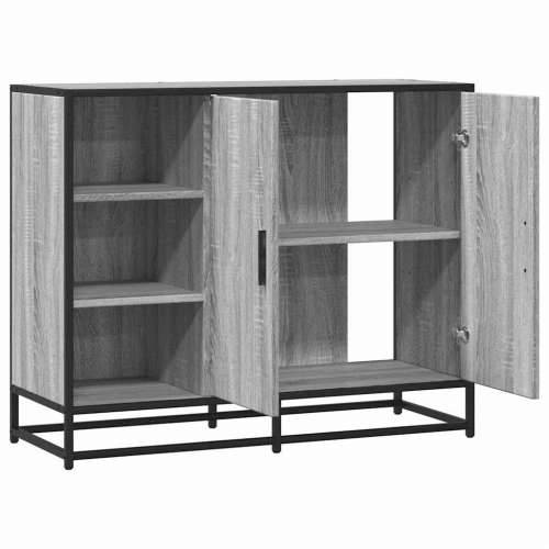 Komoda Siva Sonoma 92x35x76 cm Konstruirano drvo - Sivi hrast sonoma 1 Cijena