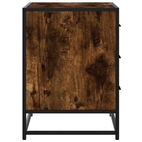 Ormar s ladicama dimljeni hrast 70x41x56 cm izrađeno drvo - Dimljeni hrast 1 Cijena