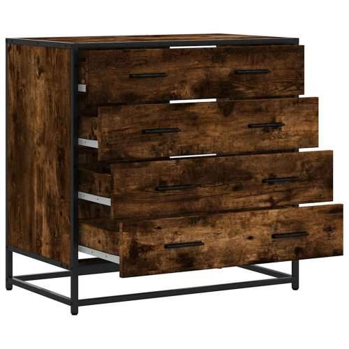 Ormar s ladicama dimljeni hrast 70x41x70 cm konstruirano drvo - Dimljeni hrast 1 Cijena