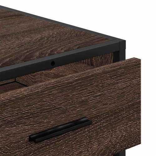 Ormar s ladicama smeđi hrast 70x41x70 cm izrađeno drvo - Smeđi hrast 1 Cijena