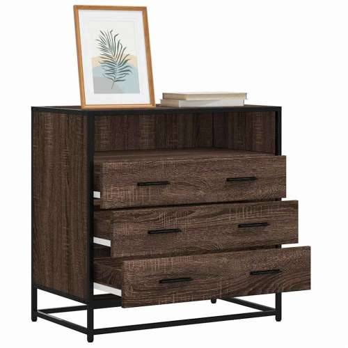 Ormar s ladicama smeđi hrast 70x41x70 cm izrađeno drvo - Smeđi hrast 1 Cijena
