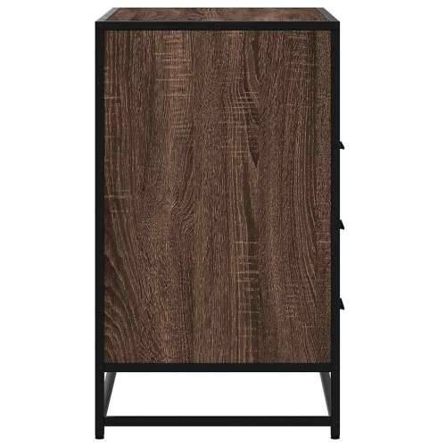 Ormar s ladicama smeđi hrast 70x41x70 cm izrađeno drvo - Smeđi hrast 1 Cijena