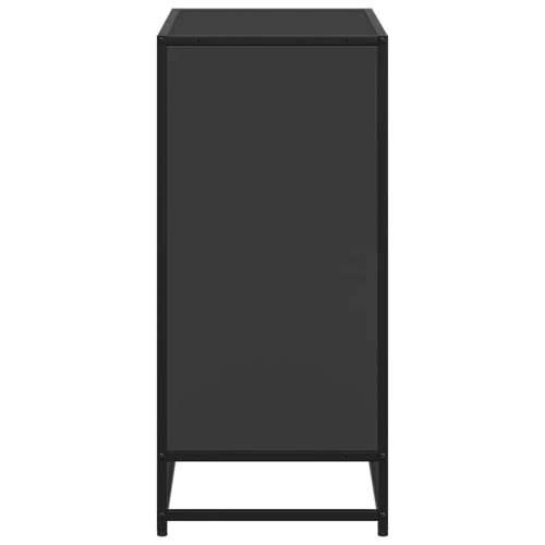 Ormar za knjige crni 80,5x35x76 cm izrađeno drvo - Crna 1 76 cm 80.5 cm Cijena