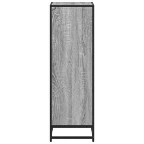Ormar za knjige sivi sonoma 40x35x107,5 cm izrađeno drvo - Sivi hrast sonoma 1 107.5 cm 40 cm Cijena