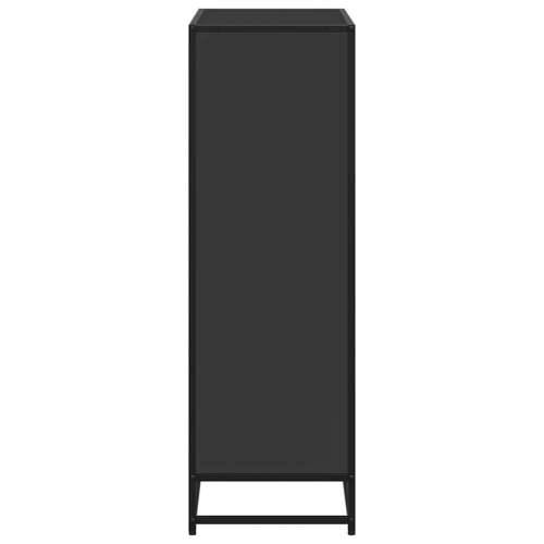 Ormarić za knjige crni 80,5x35x107,5 konstruirano drvo - Crna 1 107.5 cm 80.5 cm Cijena