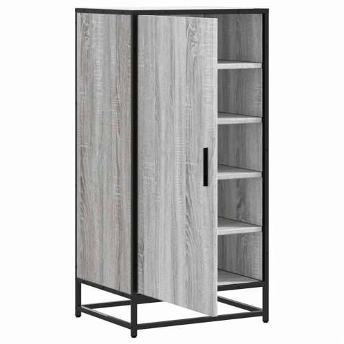 Stalak za cipele boja hrasta 48x38x97,5 cm konstruirano drvo - Sivi hrast sonoma 1 5 Cijena
