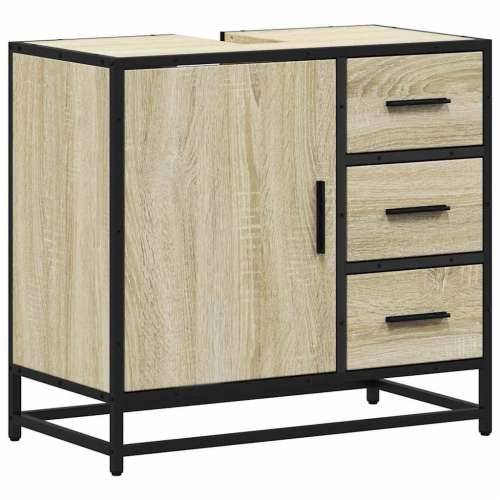 Kupaonski ormarić za Lavabo - Umivaonik boja hrasta 65x33x60 cm drveni - sonoma hrast 1 Cijena