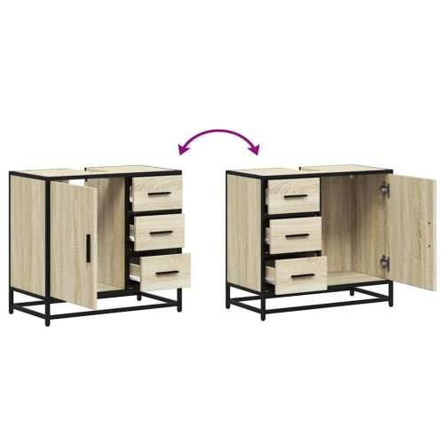 Kupaonski ormarić za Lavabo - Umivaonik boja hrasta 65x33x60 cm drveni - sonoma hrast 1 Cijena