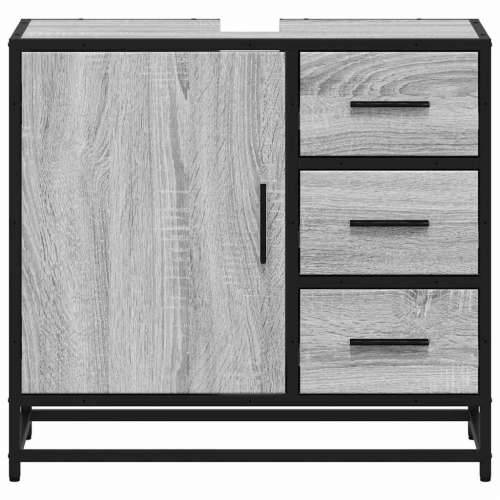 Kupaonski ormarić za Lavabo - Umivaonik sivi Sonoma 65x33x60 cm - Sivi hrast sonoma 1 Cijena