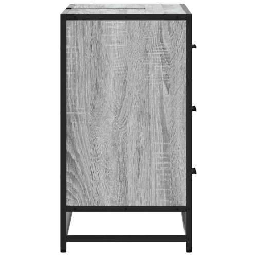 Kupaonski ormarić za Lavabo - Umivaonik boja hrasta 80x33x60 cm drveni - Sivi hrast sonoma 1 Cijena