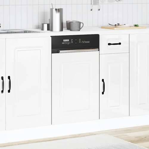Ploča za perilicu posuđa Kalmar 45x1,5x67 cm konstruirano drvo - Visoko sjajno bijela 1 1 x ploča za perilicu posuđa 45 cm Cijena
