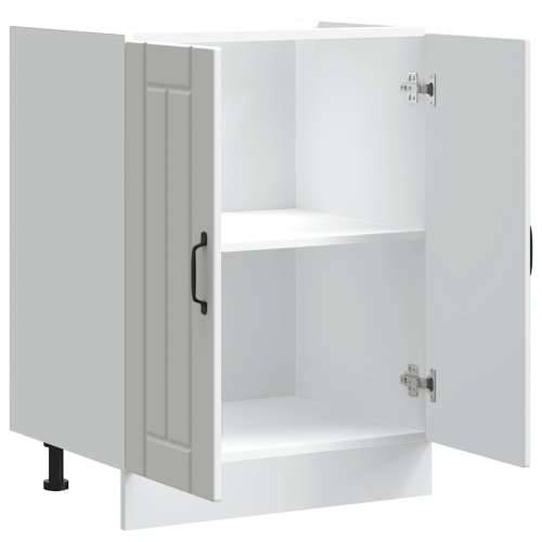 Donji ormarić za Lavabo - Umivaonik Lucca bijeli konstruirano drvo - Bijela 1 1 x donji ormarić (2 vrata) 60 cm Cijena