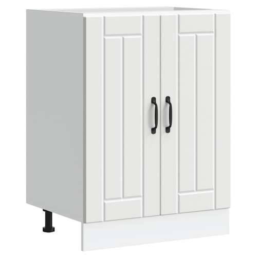 Donji ormarić za Lavabo - Umivaonik Lucca bijeli konstruirano drvo - Bijela 1 1 x donji ormarić (2 vrata) 60 cm Cijena