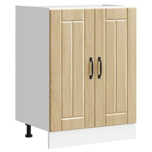 Donji ormarić za Lavabo - Umivaonik Lucca boja hrasta konstruirano drvo - sonoma hrast 1 1 x donji ormarić (2 vrata) 60 cm Cijena