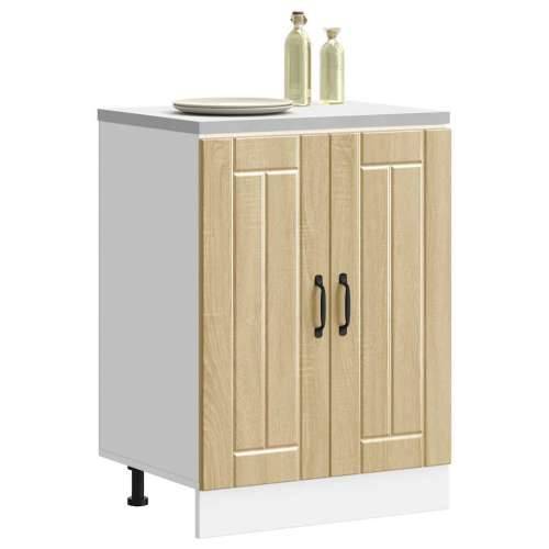 Donji ormarić za Lavabo - Umivaonik Lucca boja hrasta konstruirano drvo - sonoma hrast 1 1 x donji ormarić (2 vrata) 60 cm Cijena