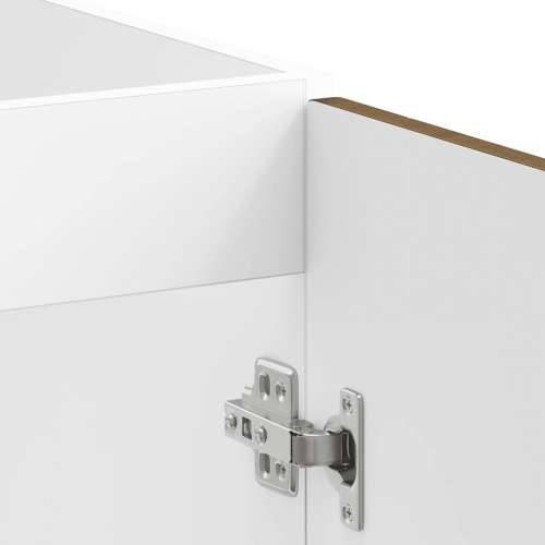 Donji ormarić za Lavabo - Umivaonik Lucca boja hrasta konstruirano drvo - Smeđi hrast 1 1 x donji ormarić (2 vrata) 80 cm Cijena