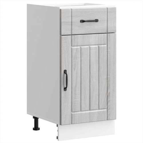 Donji kuhinjski ormarić Lucca boja hrasta konstruirano drvo - Sivi hrast sonoma 40 x 46 x 81.5 cm 1 1x bottom cabinet (1 door 1  Cijena