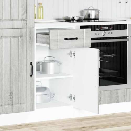 Donji kuhinjski ormarić Lucca boja hrasta konstruirano drvo - Sivi hrast sonoma 40 x 46 x 81.5 cm 1 1x bottom cabinet (1 door 1  Cijena