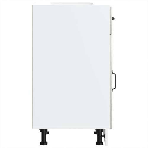 Donji kuhinjski ormarić Lucca boja hrasta konstruirano drvo - Sivi hrast sonoma 40 x 46 x 81.5 cm 1 1x bottom cabinet (1 door 1  Cijena