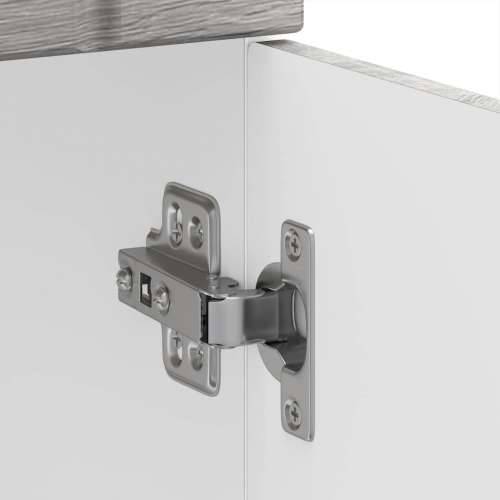 Donji kuhinjski ormarić Lucca boja hrasta konstruirano drvo - Sivi hrast sonoma 40 x 46 x 81.5 cm 1 1x bottom cabinet (1 door 1  Cijena