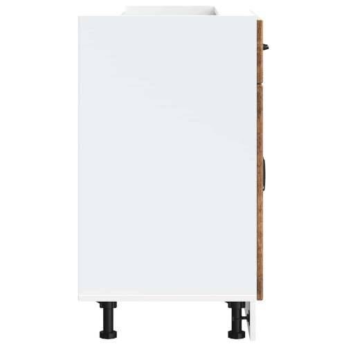 Donji kuhinjski ormarić Lucca boja drva konstruirano drvo - Staro drvo 1 1 x donji ormarić (2 vrata i 2 ladice) 80 cm Cijena
