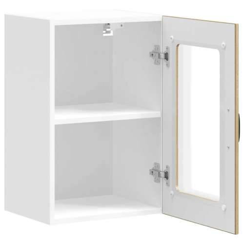 Kuhinjski zidni ormarić sa staklenim vratima Lucca boja hrasta - sonoma hrast 40 x 31 x 60 cm 1 1x wall glass cabinet (1 door) Cijena