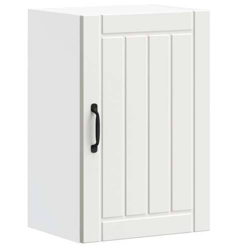 Kuhinjski zidni ormarić Lucca bijeli konstruirano drvo - Bijela 40 x 31 x 60 cm 1 1x wall cabinet (1 door) Cijena