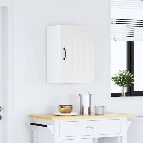 Kuhinjski zidni ormarić Lucca bijeli konstruirano drvo - Bijela 40 x 31 x 60 cm 1 1x wall cabinet (1 door) Cijena