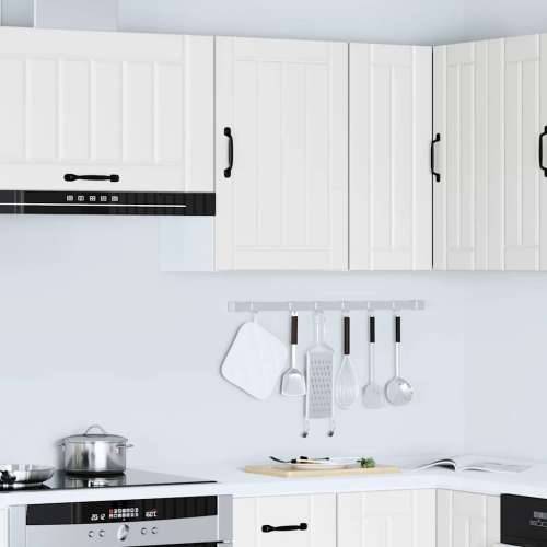 Kuhinjski zidni ormarić Lucca bijeli konstruirano drvo - Bijela 40 x 31 x 60 cm 1 1x wall cabinet (1 door) Cijena