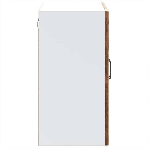 Kuhinjski zidni ormarić sa staklenim vratima Lucca boja drva - Staro drvo 1 1 x zidni stakleni ormarić (2 vrata) 80 cm Cijena