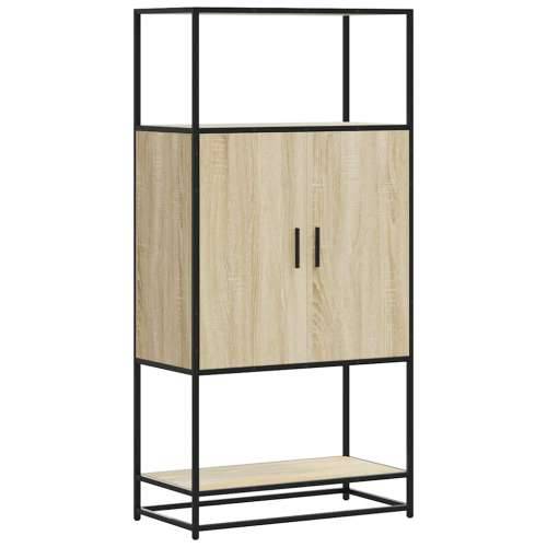 Visoka ploča sonoma hrast 68x35x139cm konstruirano drvo i metal - sonoma hrast 1 Cijena