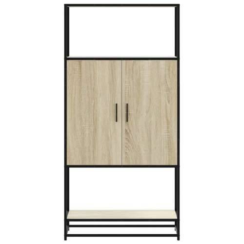 Visoka ploča sonoma hrast 68x35x139cm konstruirano drvo i metal - sonoma hrast 1 Cijena