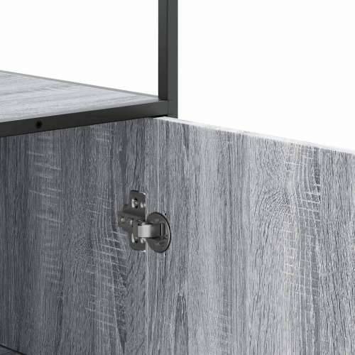 Visoka ploča siva Sonoma 68x35x139 cm Konstruirano drvo i metal - Sivi hrast sonoma 1 Cijena