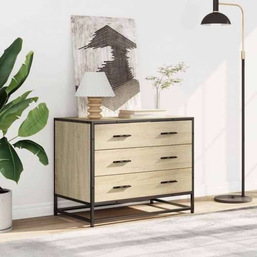 Ormar s ladicama sonoma hrast 70x41x56 cm izrađeno drvo - sonoma hrast 1 Cijena