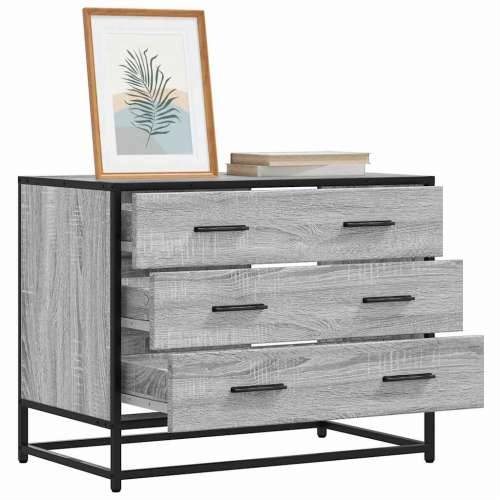 Ormarić s ladicama Siva Sonoma 70x41x56 cm Konstruirano drvo - Sivi hrast sonoma 1 Cijena