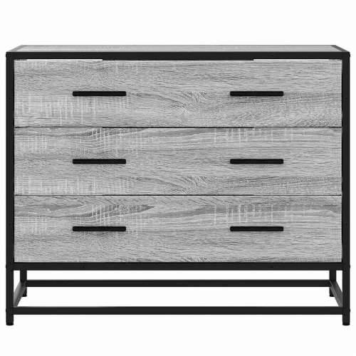 Ormarić s ladicama Siva Sonoma 70x41x56 cm Konstruirano drvo - Sivi hrast sonoma 1 Cijena