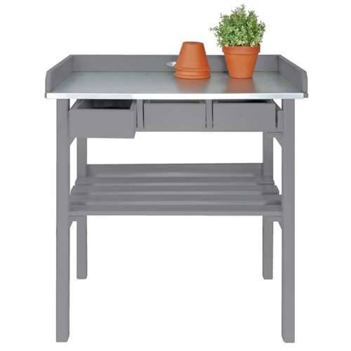 Esschert Design vrtni radni stol sivi CF29G Cijena