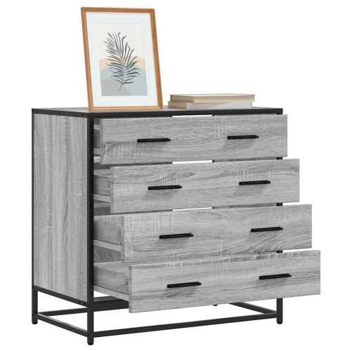 Ormarić s ladicama Siva Sonoma 70x41x70 cm Konstruirano drvo - Sivi hrast sonoma 1 Cijena