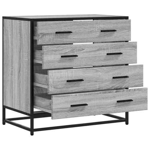 Ormarić s ladicama Siva Sonoma 70x41x70 cm Konstruirano drvo - Sivi hrast sonoma 1 Cijena
