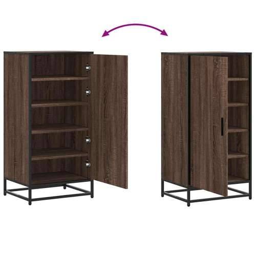 Stalak za cipele boja hrasta 48x38x97,5 cm konstruirano drvo - Smeđi hrast 1 5 Cijena