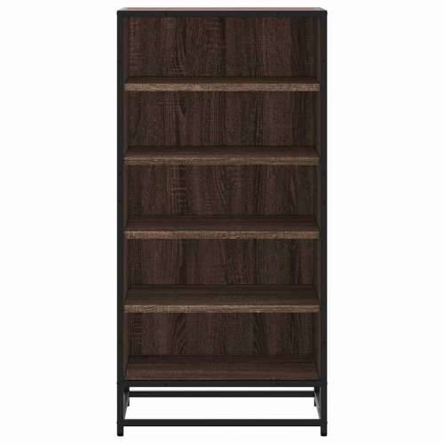 Stalak za cipele boja hrasta 48x38x97,5 cm konstruirano drvo - Smeđi hrast 10 1 Cijena